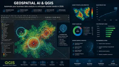 IA Géospatiale et QGIS : Automatisez l’analyse de vos données métiers pour anticiper 2026