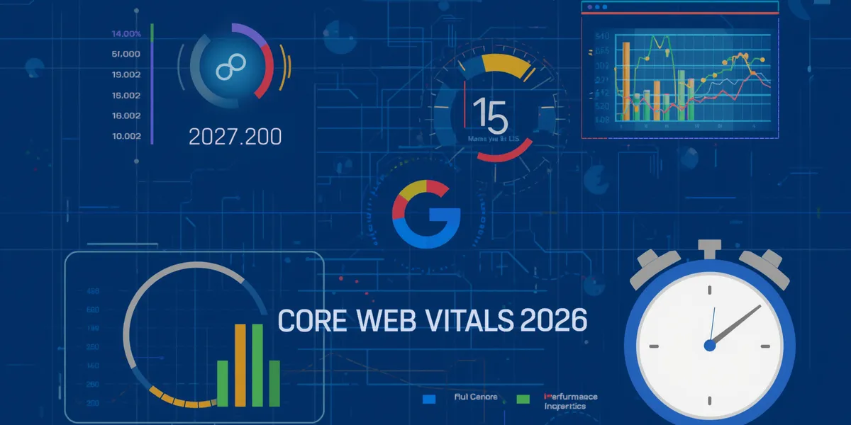 Core Web Vitals 2026 : Pourquoi Google durcit encore ses critères de performance